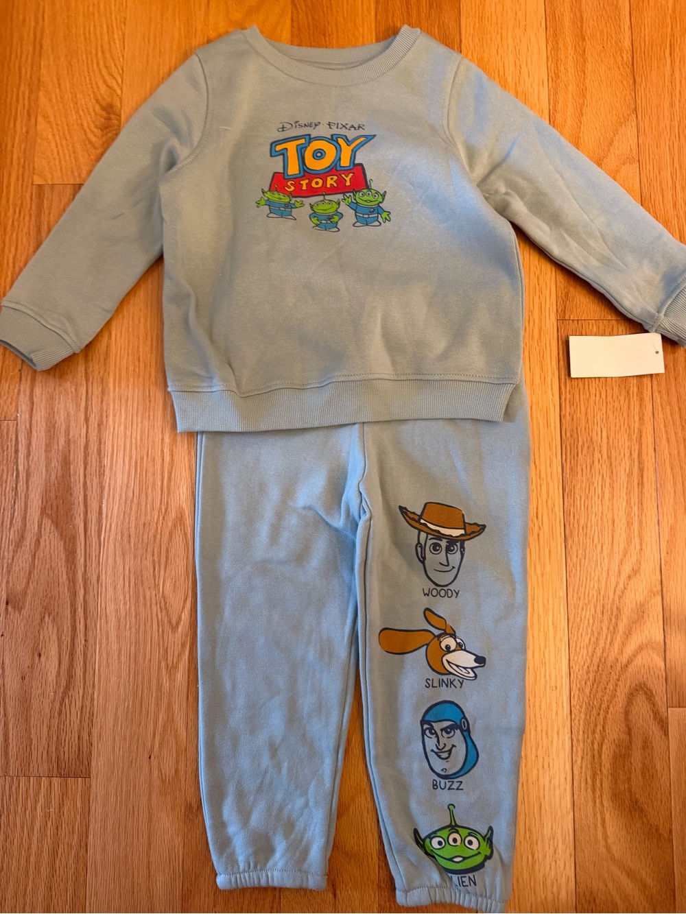 Disney Light Blue Toy Story Sweatshirt & Joggers Set - Picture 1 of 3